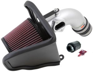 Chevrolet Sonic Performance Air Intake - K&N Engineering - Typhoon Cold Air - Silver - `12-`17